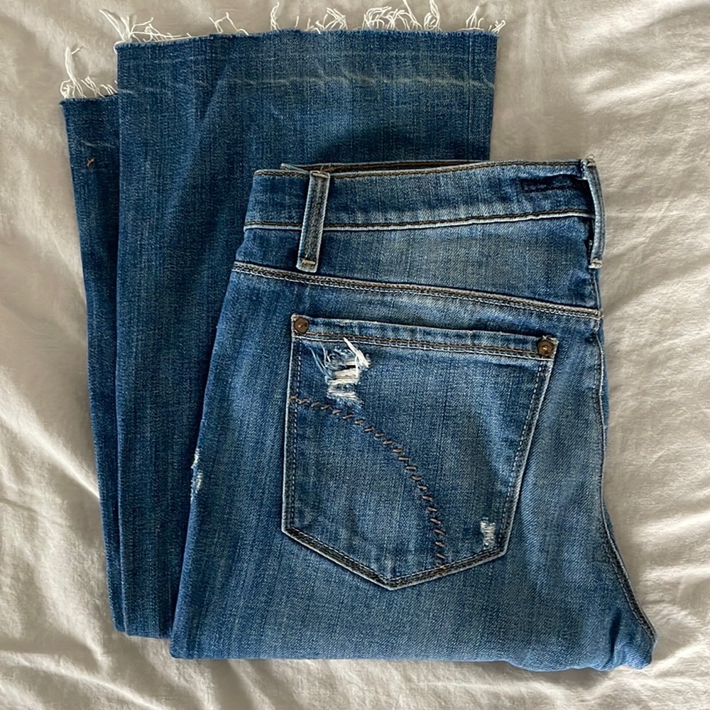 Joe’s Socialite Distressed Raw Hem Jeans